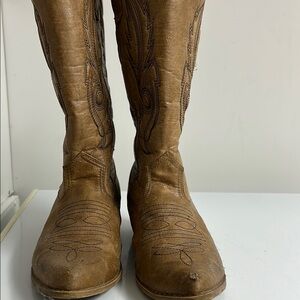 Brown Western Cowboy Boots
